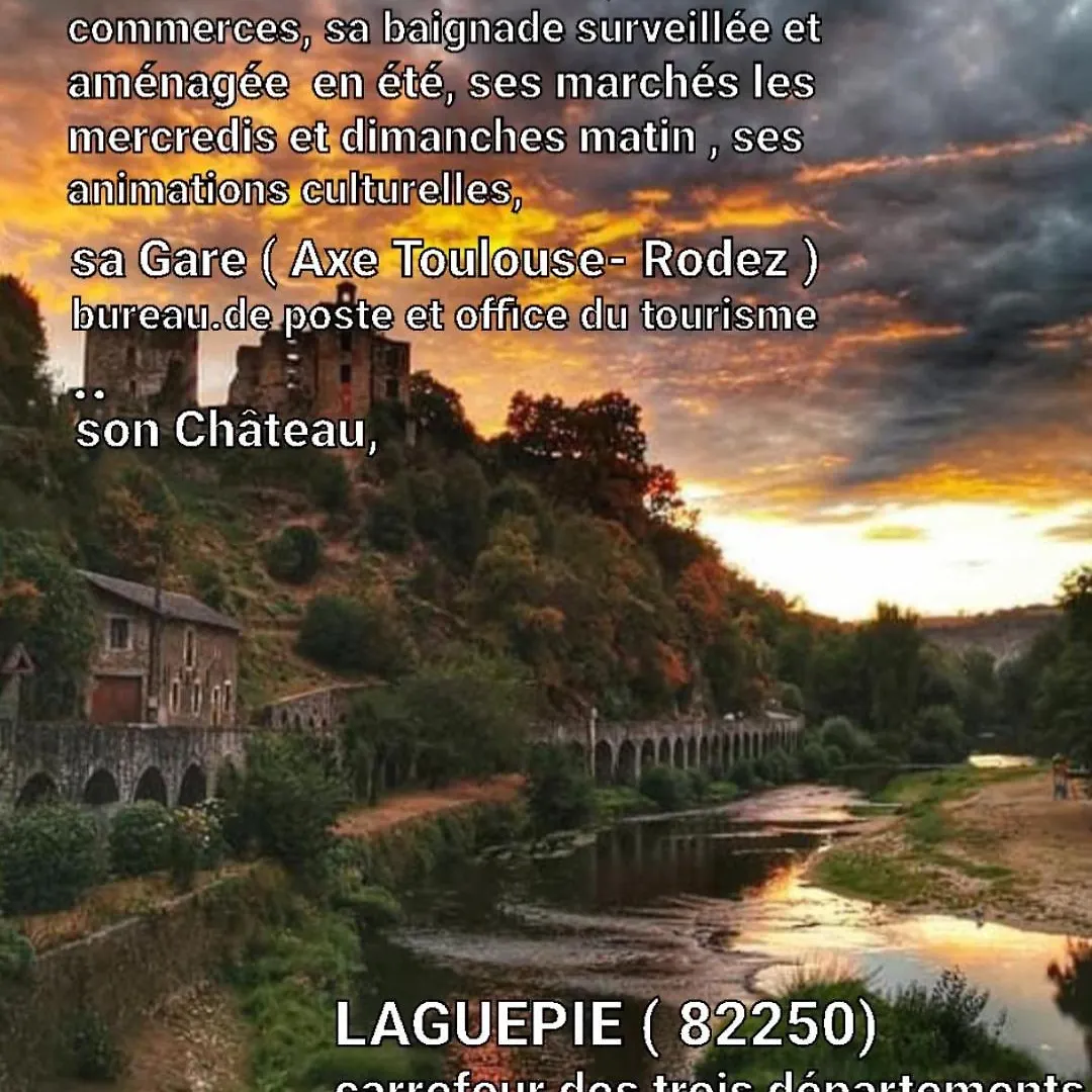 La Roulotte 4Pl Confort Au Bord De La Riviere Laguépie